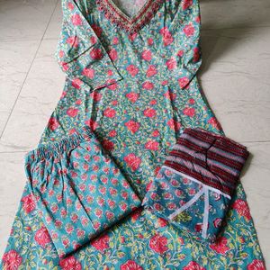 Cotton Kurta Set