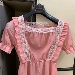 FOXCI PINK DRESS