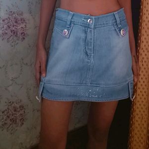 Denim Skirt