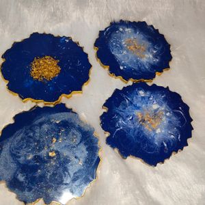 Resin Coasters With Tray