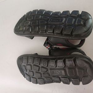 FLITE BLACK SPORTS SANDALS