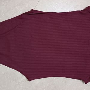 Shein Burgundy Bodysuit (32 -36inch)