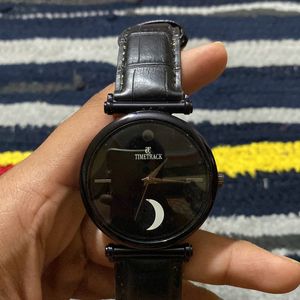 Timetrack Leather Watch