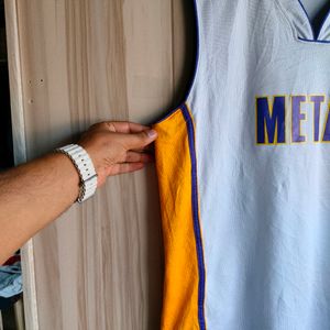 NBA Metal Basketball Sleeveless Jersey