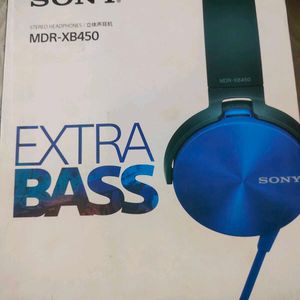 New Sony Headphone Mdr Xb450