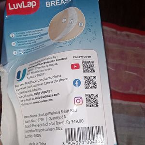 Luv Lap Washable Breast Pad