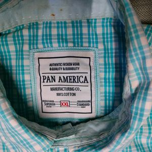 Pan America Size XXL Pure Cotton Shirt