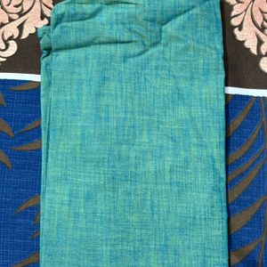 Shatranj Green Half Sleeve Kurta