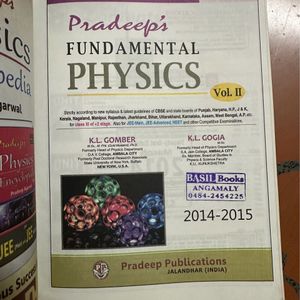 Pradeep’s Fundamental Physics VOL 1 & 2 - class XI