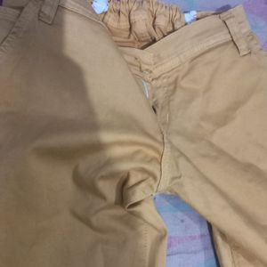 Golden Colour Jeans