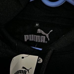 PUMA MENS BLACK HOODIE (Size M)