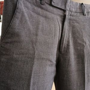 Formal Pant Cotton Grey Coloured