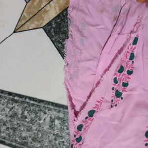 Pink Printed Kurti