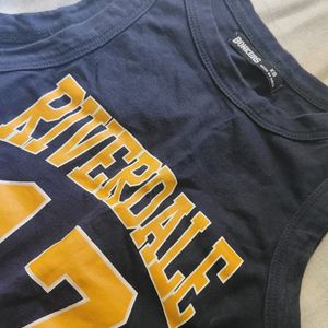 Riverdale 17 Navy Tank Top