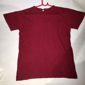 Maroon Colour T-shirt