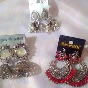 Stylish Earrings for Girls (Pack of 3)