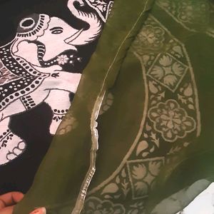 Dupatta - Green