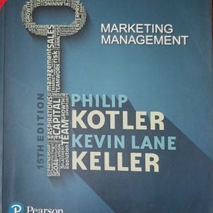 Marketing Management ( Philip Kotlar and Kevin Lane Keller  ) for MBA / PGDM