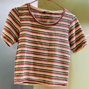 Zudio Multicolour Net Top