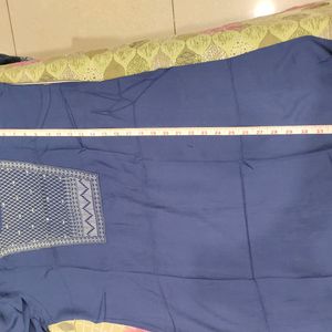 Blue Colour Kurta For Women