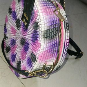 Slingbag Round Shape Mix Shade Colour