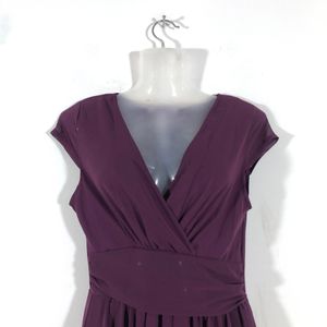 Purple A-Line Dress(Women’s)