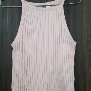 H&M BASIC SOLID DIVIDED TOP