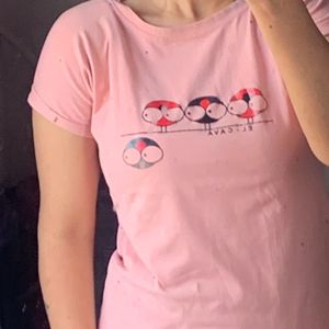 Cottan Pink Tshirt