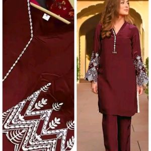 Kurti With Bottom Set