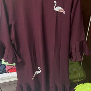 Wine Penguin Dress