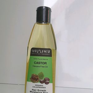 Soulflower Castor Oil Hexane Free