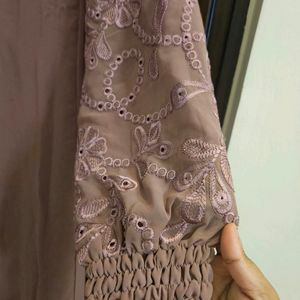 Pakistani georgette Kurta with Inner