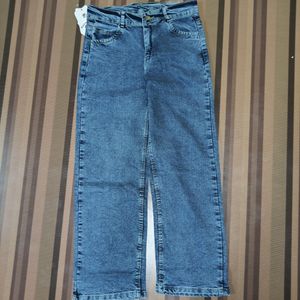 X-87 Size-32 Straight women Denim jeans