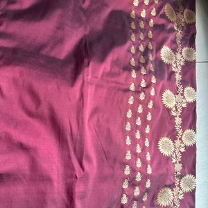 Brown Color Silk Saree