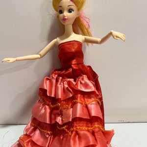 Brand New Beautiful Doll With Dress N Shoes