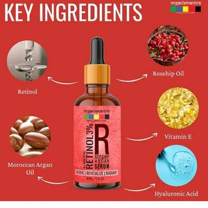 Retinol Rosehip Argan Serum