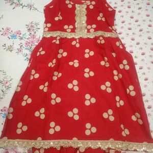 Cotton Frock Suit