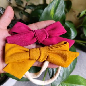 Hair Bow Nylon Headband