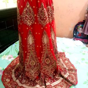 Combo Of 🤩 Bridal Lehnga Choli With Rani Haar