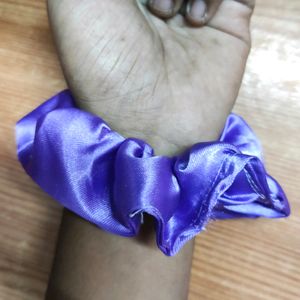 Purple Scrunchie