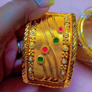 Gold-plated Kada For Women