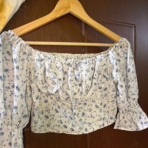 Floral Crop Top