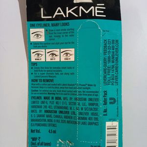 Lakme Eyeliner