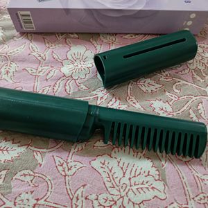 Rechargeable Hair Straightener Comb Brush