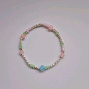 Bubble Gum 🏩💗 Beaded Bracelet