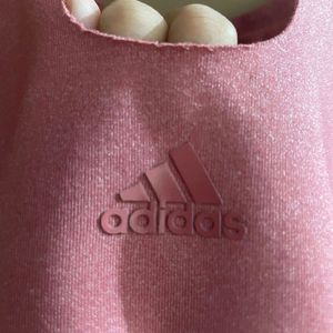 Adidas Coral Toned Bra Breathable