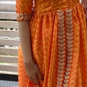 Orange Kurta