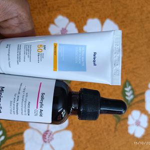 Sunscreen And Serum Combo