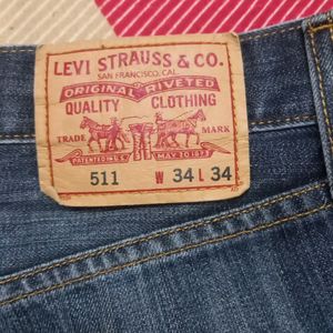 Levis Jeans Bootcut 34 Waist TOP ONE...