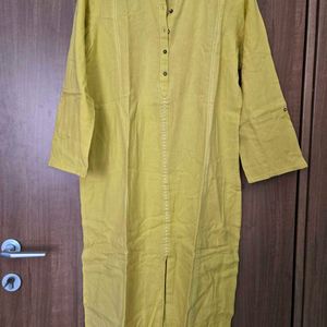 Yellow Festive Look Kurta